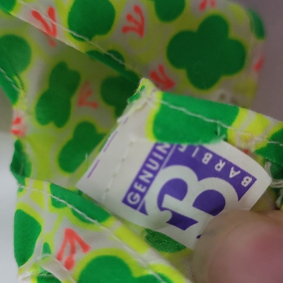 Barbie Hawaiian Fun Outfit 1990s Clothing Genuine Barbie Mattel - Picture 8 of 9